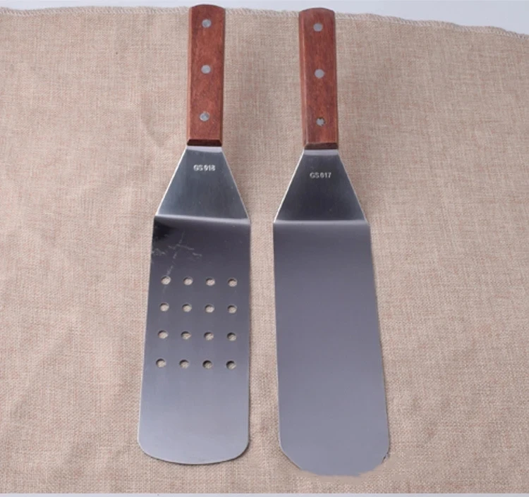 Kitchen Spatula Wooden Handle  - Okonomiyaki Spatula reseña y precio
