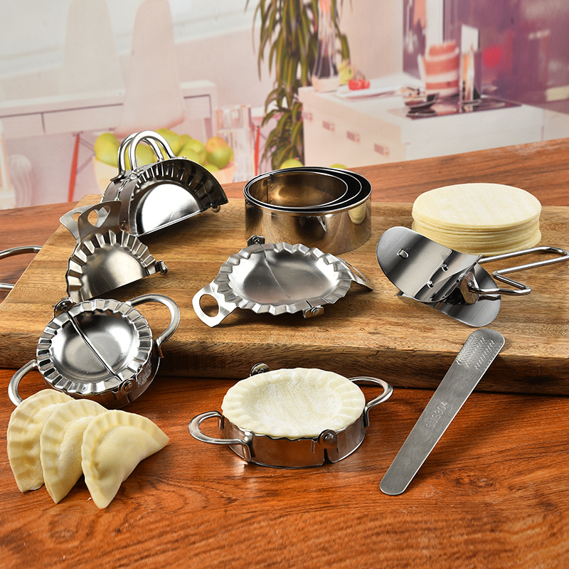 Stainless Steel Dumpling Maker - Dumpling Press Set reseña y precio