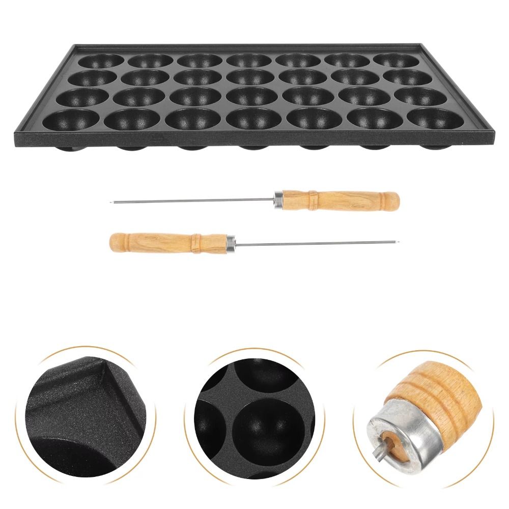 28 Holes Durable Nonstick Tako - Takoyaki Grill Plate reseña y precio