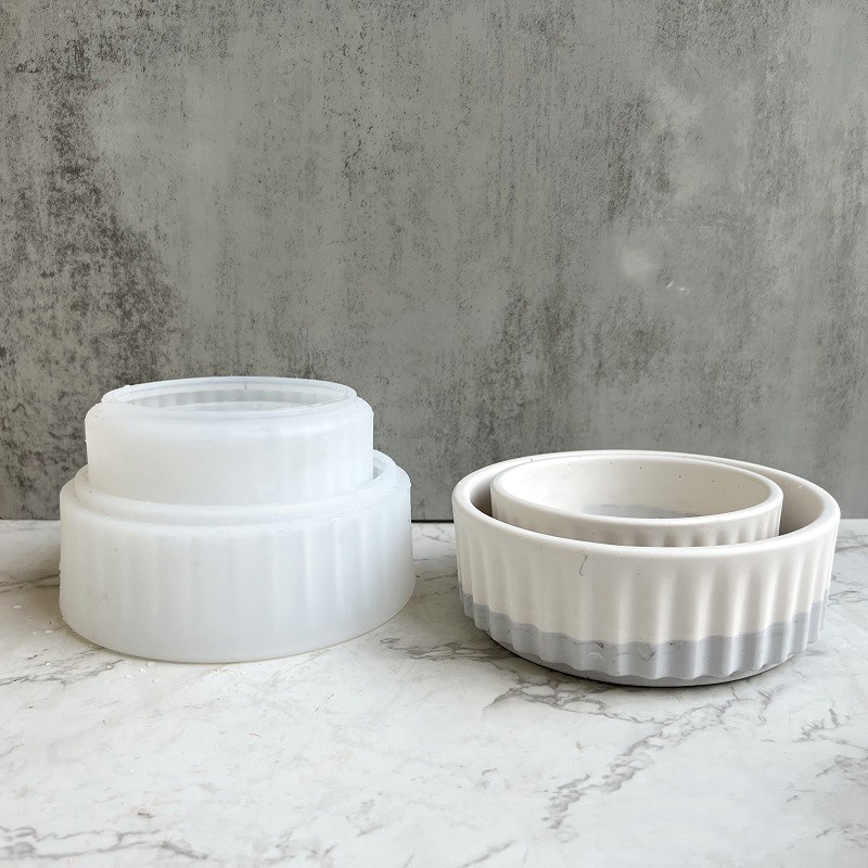 Stripe Flowerpot Silicone Mold - Potsticker Mold reseña y precio