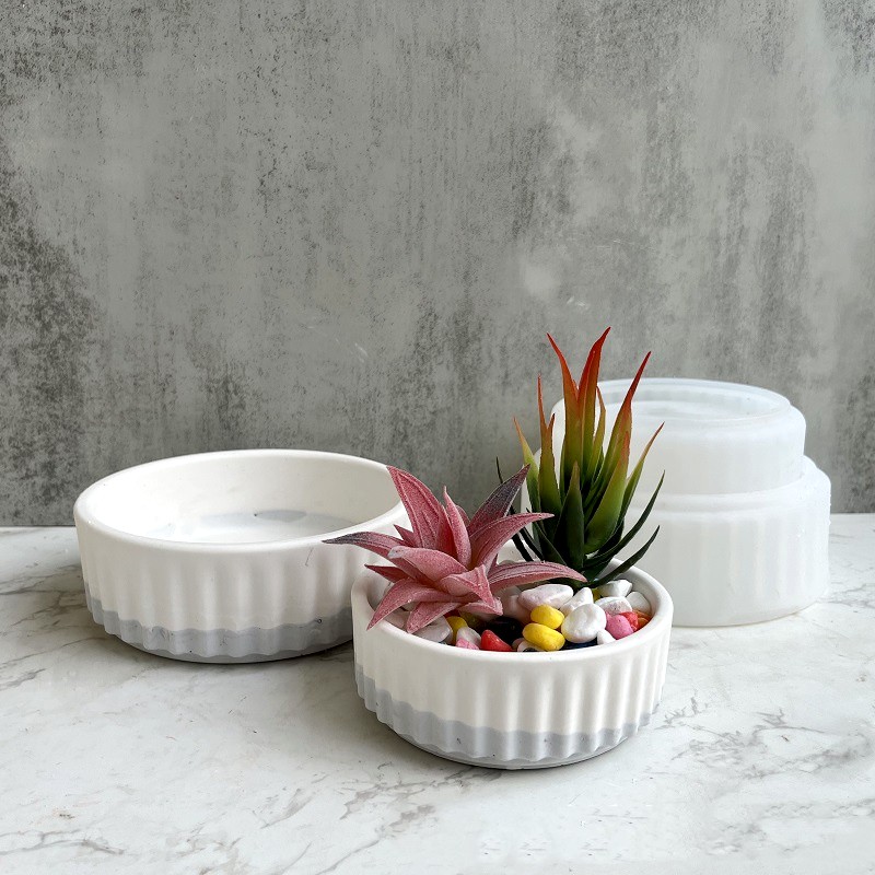 Stripe Flowerpot Silicone Mold - Potsticker Mold reseña y precio