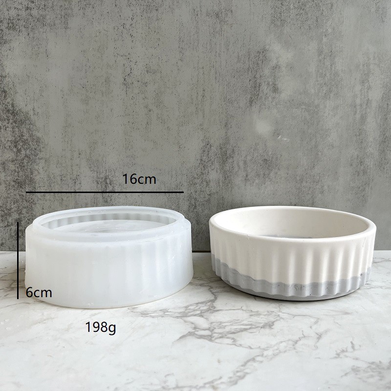 Stripe Flowerpot Silicone Mold - Potsticker Mold reseña y precio