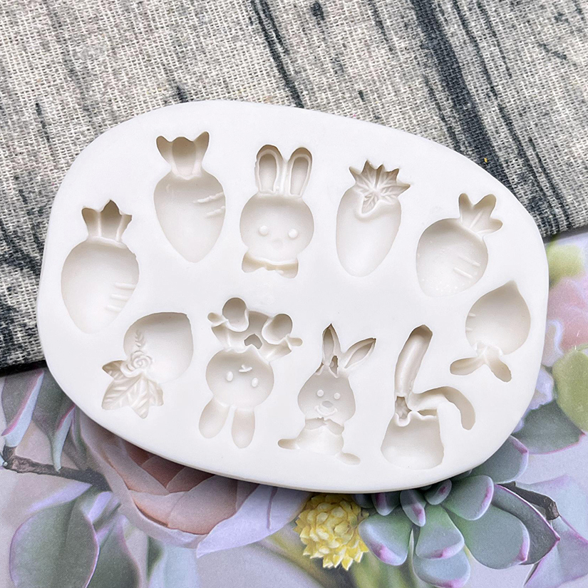 Easter Bunny Rabbit Radish Sil - Bunny Cake Mold reseña y precio