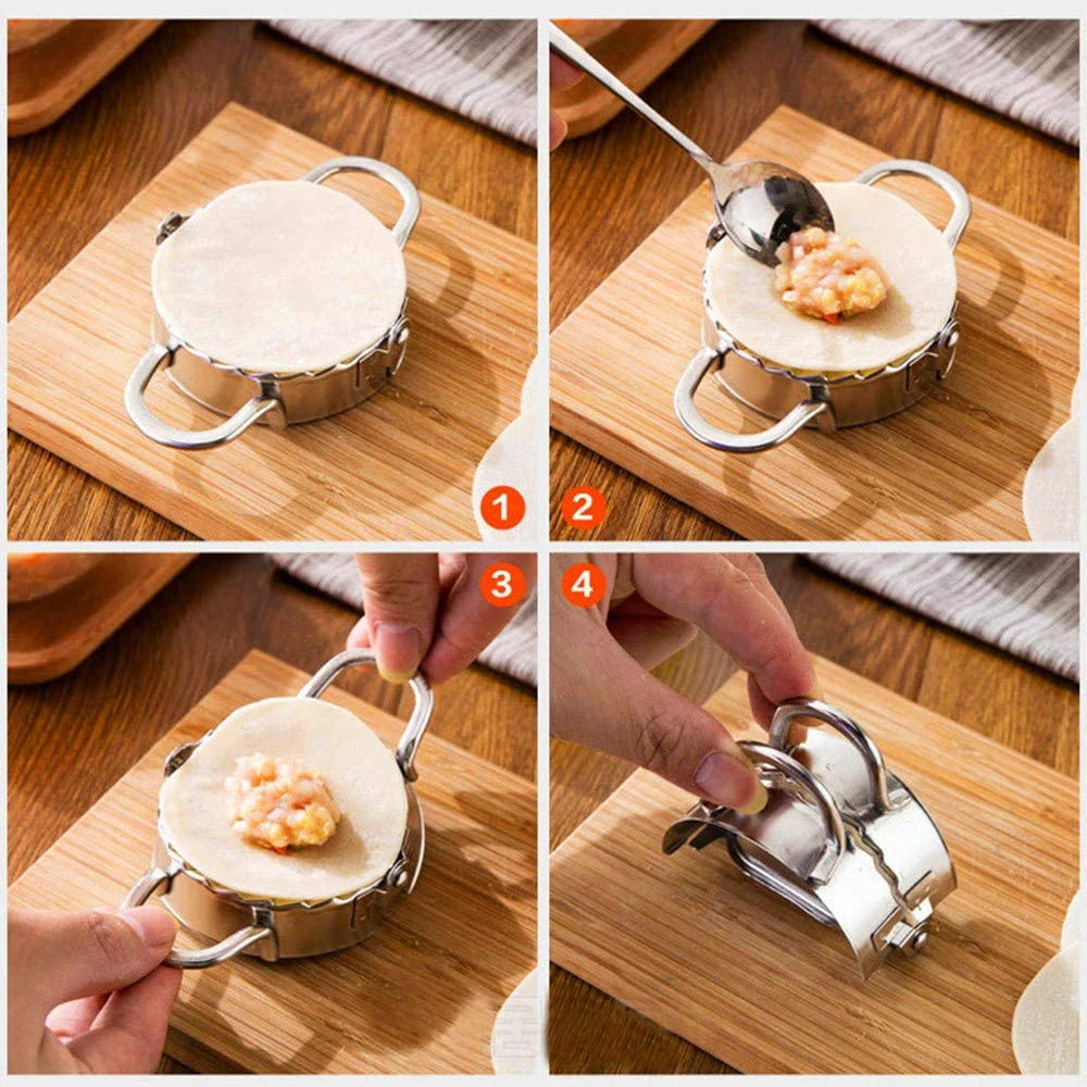 Stainless Steel Dumpling Mold  - Dumpling Press Set reseña y precio