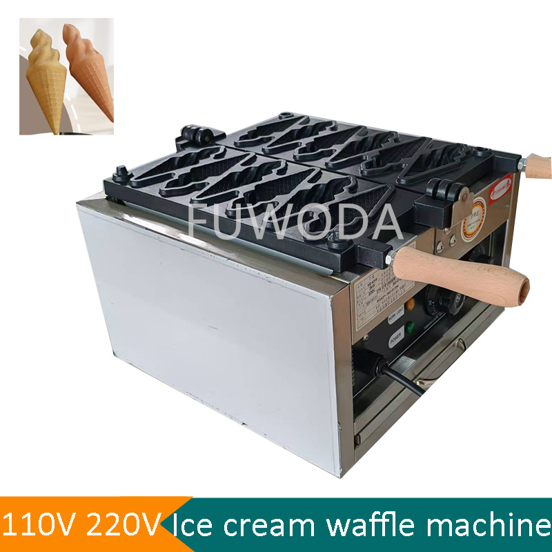 Electric Ice Cream Waffle Cone - Waffle Cone Maker reseña y precio