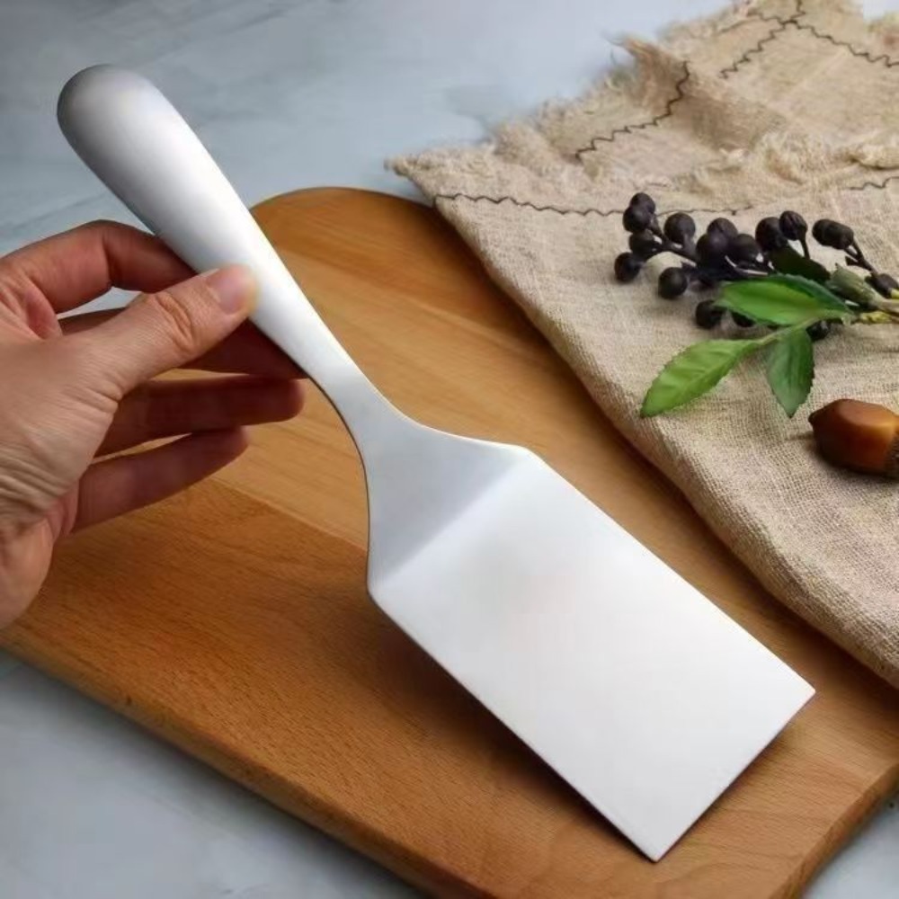 Stainless Steel Flat Spatula,  - Okonomiyaki Spatula reseña y precio