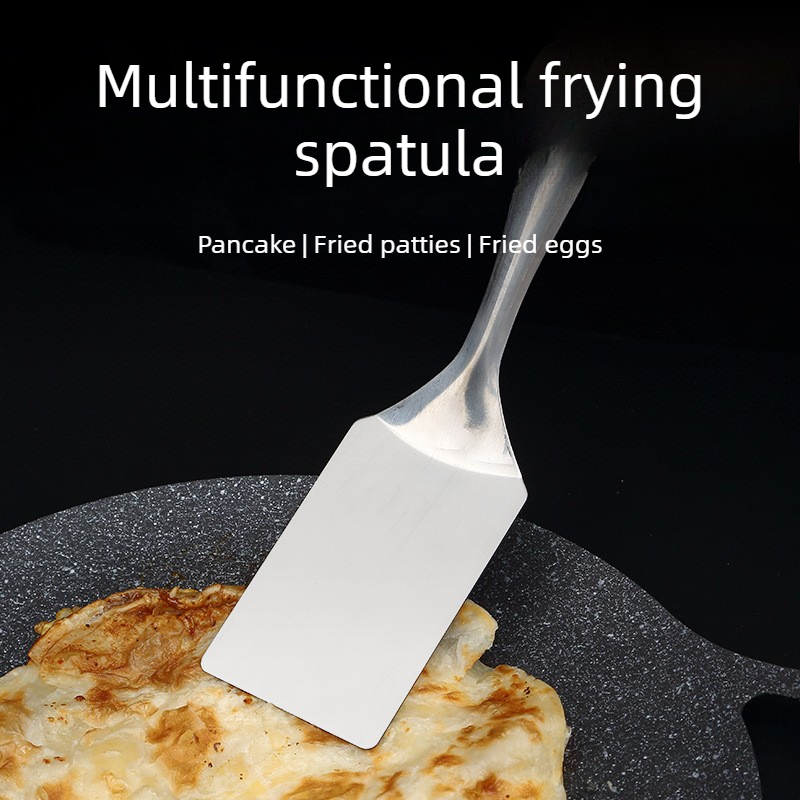 Stainless Steel Flat Spatula,  - Okonomiyaki Spatula reseña y precio