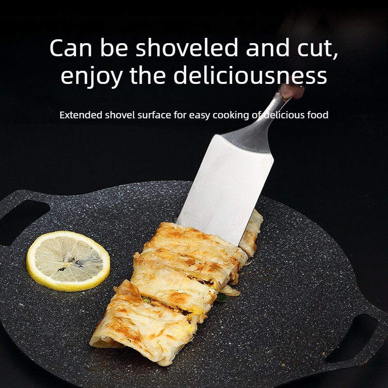 Stainless Steel Flat Spatula,  - Okonomiyaki Spatula reseña y precio