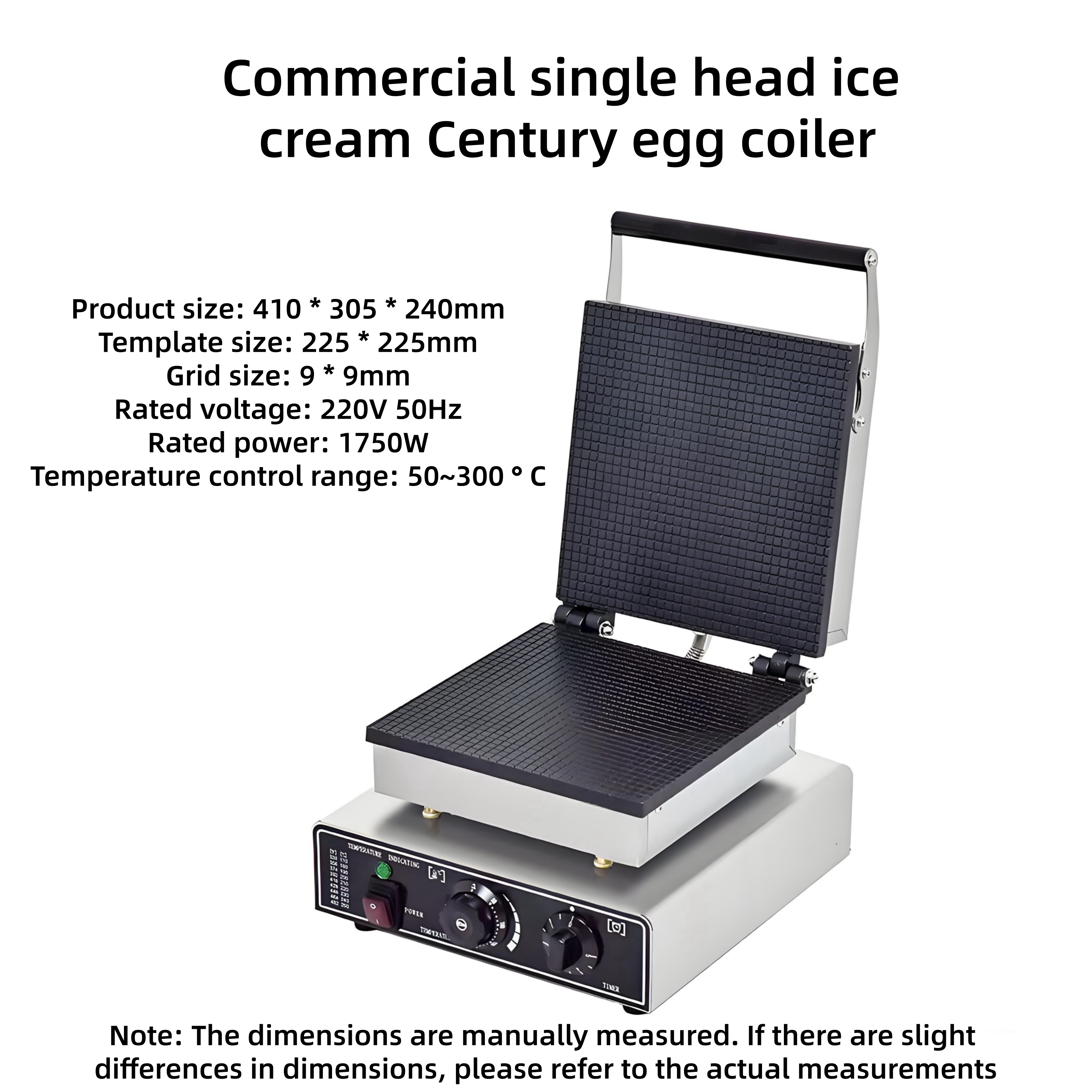 Food tools Commercial New 220V - Waffle Cone Maker reseña y precio