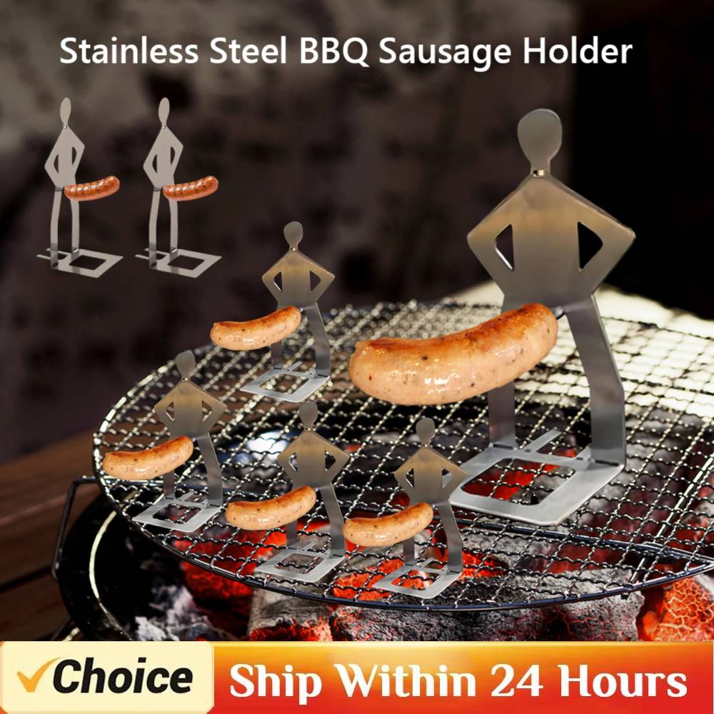 Stainless Steel BBQ Sausage Ho - Hot Dog Press reseña y precio