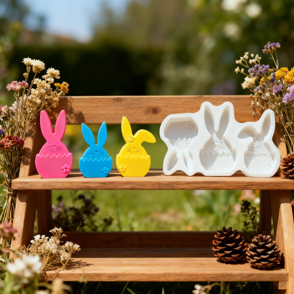 DIY Easter Decoration Resin Bu - Bunny Cake Mold reseña y precio