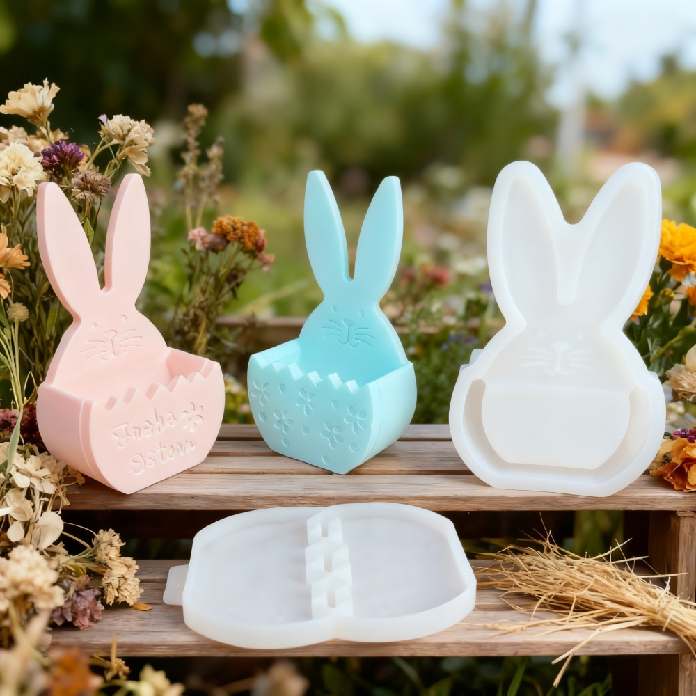 DIY Easter Decoration Resin Bu - Bunny Cake Mold reseña y precio