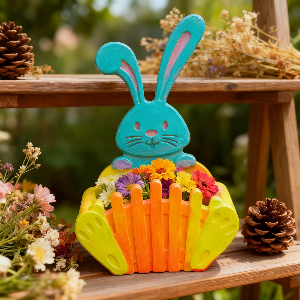 DIY Easter Decoration Resin Bu - Bunny Cake Mold reseña y precio