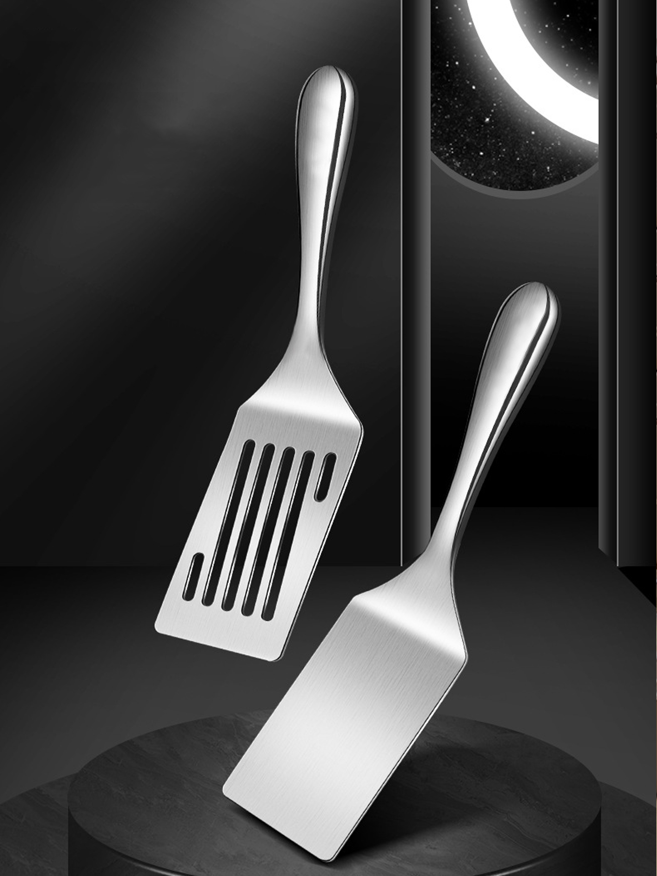 2pc/1pc Small Stainless Steel  - Okonomiyaki Spatula reseña y precio