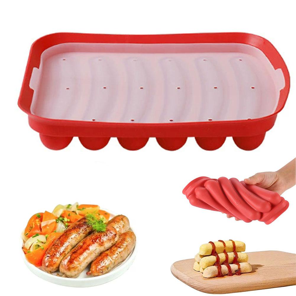 Sausage Maker Mould 6 Grids Si - Hot Dog Press reseña y precio