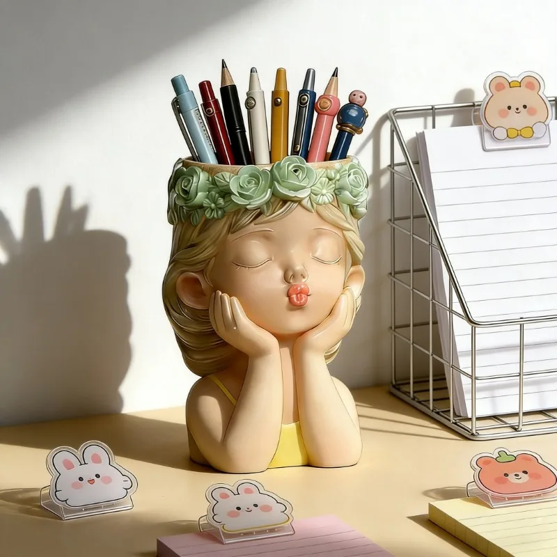 Pouting Girl With Flower Crown - Potsticker Mold reseña y precio