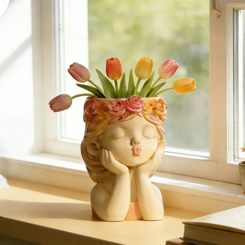 Pouting Girl With Flower Crown - Potsticker Mold reseña y precio