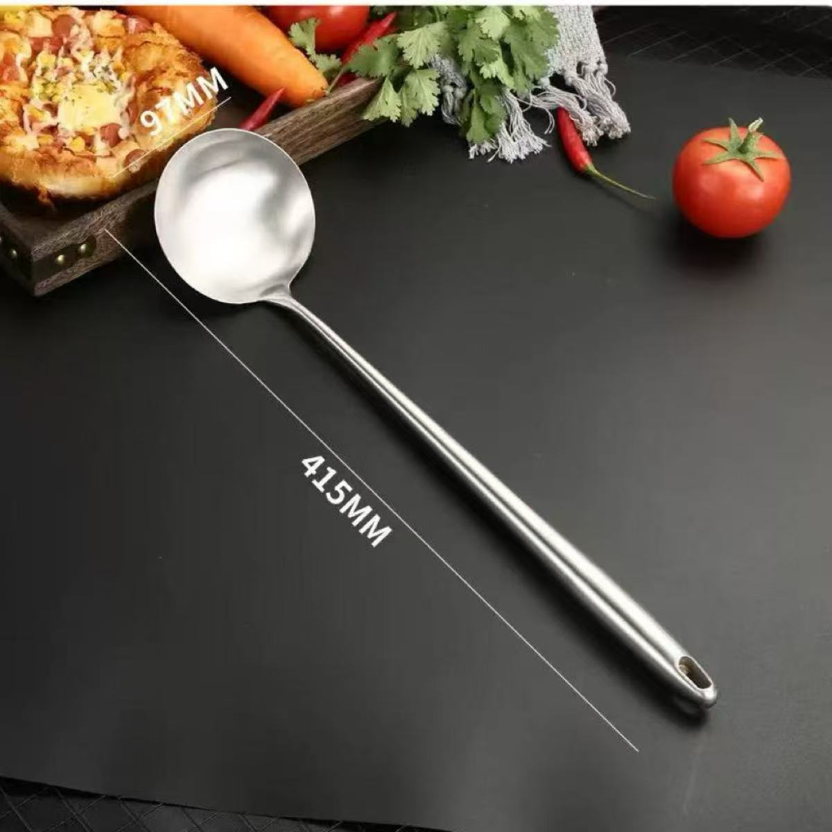 Stainless Steel Wok Spatula Me - Okonomiyaki Spatula reseña y precio