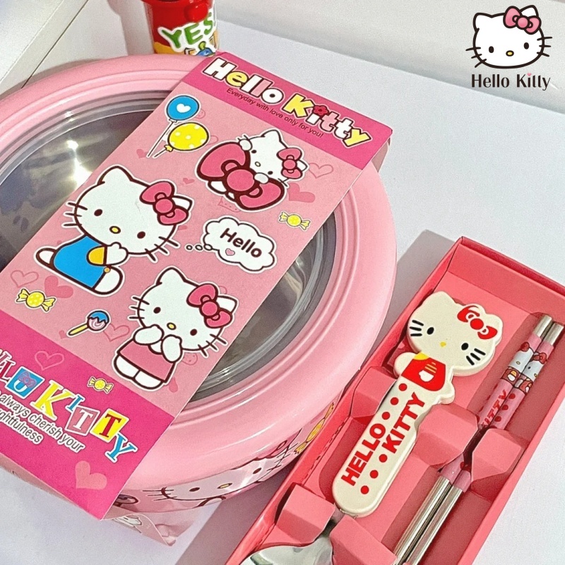 Cute Hello Kitty Stainless Ste - Dim Sum Basket reseña y precio