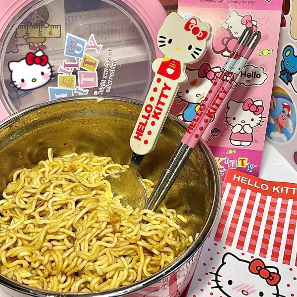Cute Hello Kitty Stainless Ste - Dim Sum Basket reseña y precio