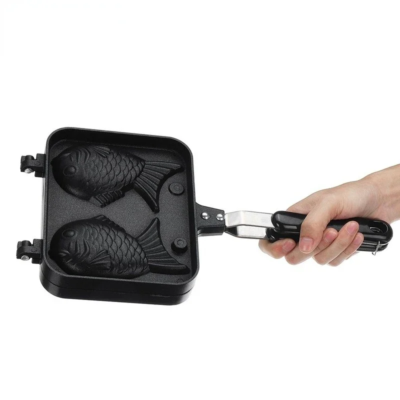Kitchen Japanese Taiyaki Doubl - Egg Waffle Pan reseña y precio