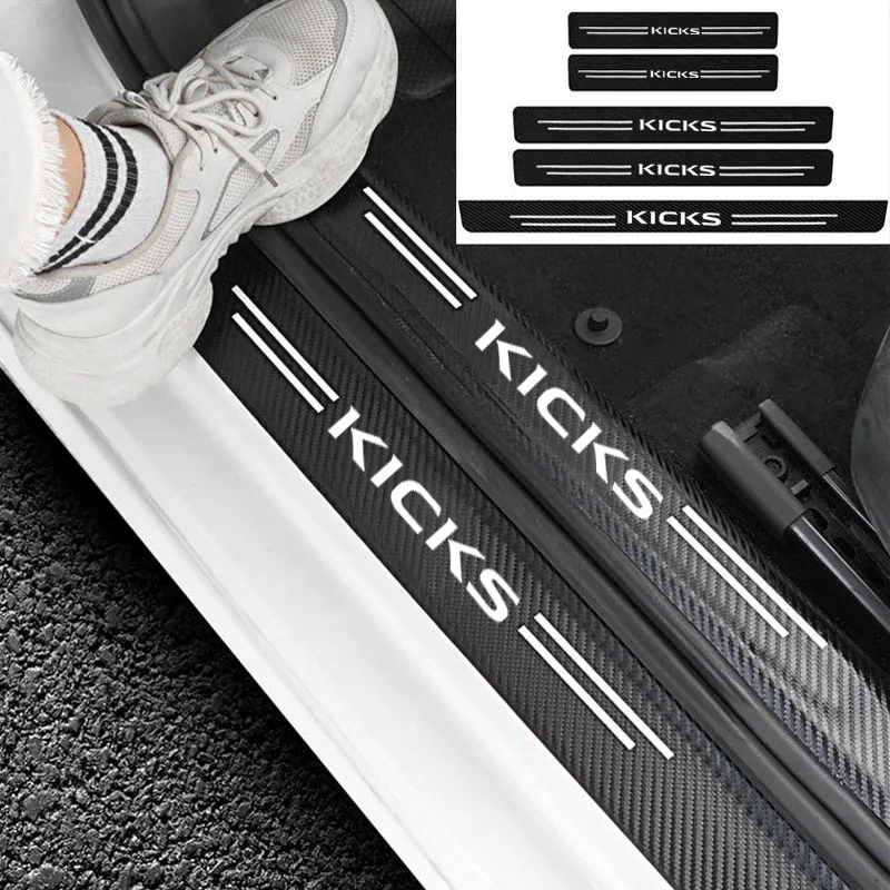 Car Door Sill Guard Plate Thre - Crepe Pan Carbon reseña y precio