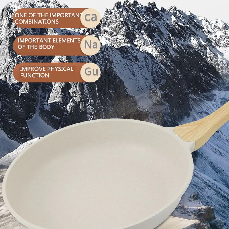 Non-stick Wok Frying Pan Ceram - Danish Pancake Pan reseña y precio