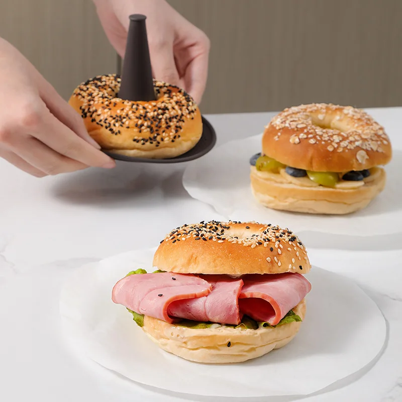 6Pcs Bagel Tools Silicone Mold - Donut Mold Silicone reseña y precio
