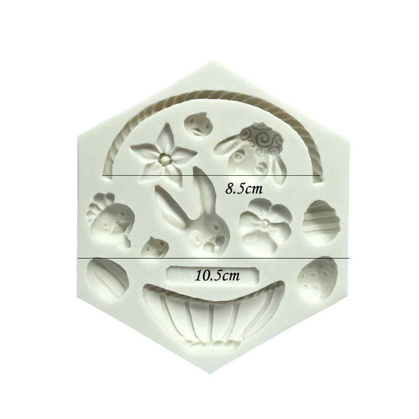 Easter Bunny Silicone Mold Fon - Bunny Cake Mold reseña y precio