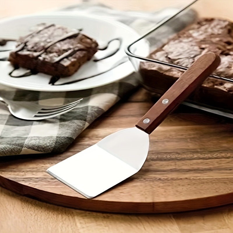 1pc, Brownie Spatula, Metal Br - Okonomiyaki Spatula reseña y precio