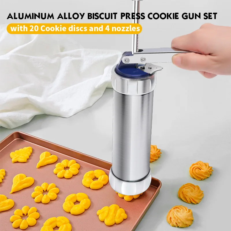 Christmas Spritz Cookie Press  - Churros Maker Gun reseña y precio