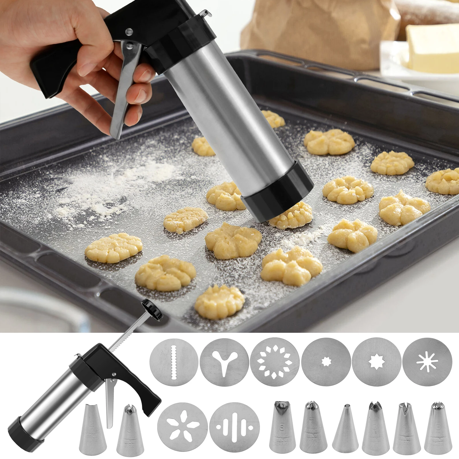 Churro Maker Machine Stainless - Churros Maker Gun reseña y precio