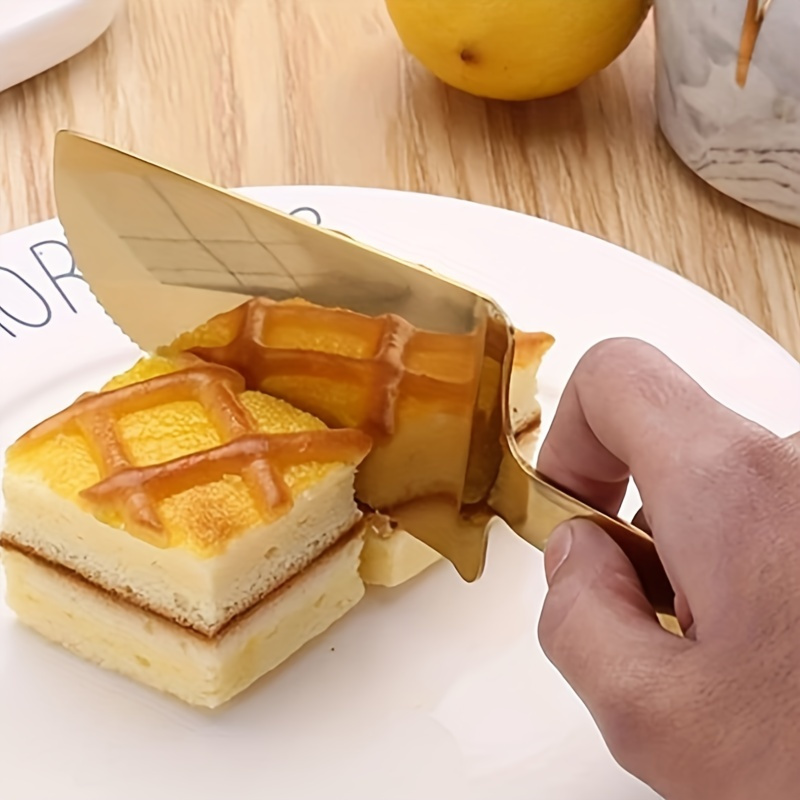 Stainless Steel Cake Spatula:  - Okonomiyaki Spatula reseña y precio