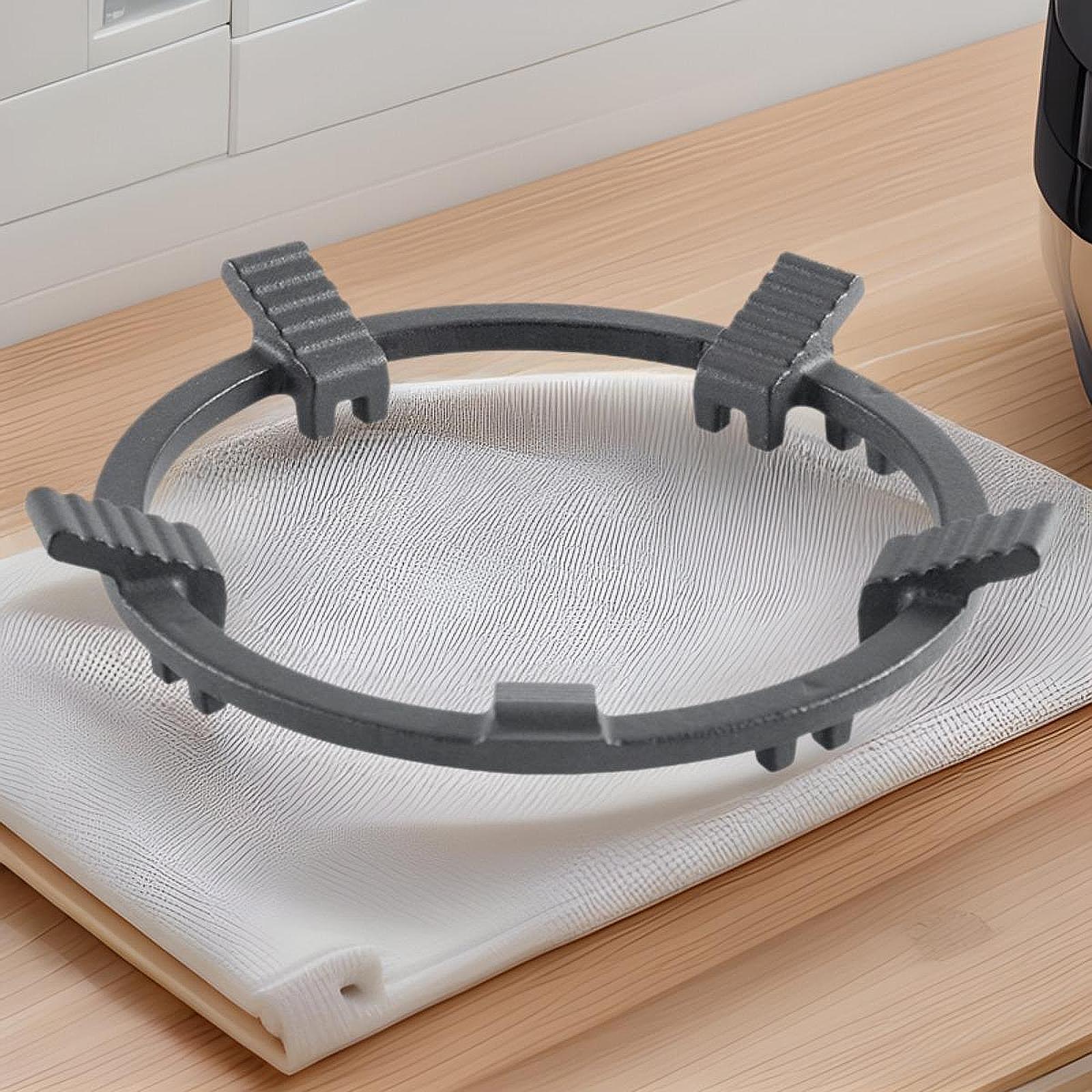 Cast Iron Wok Support Ring Pot - Cast Iron Corn reseña y precio