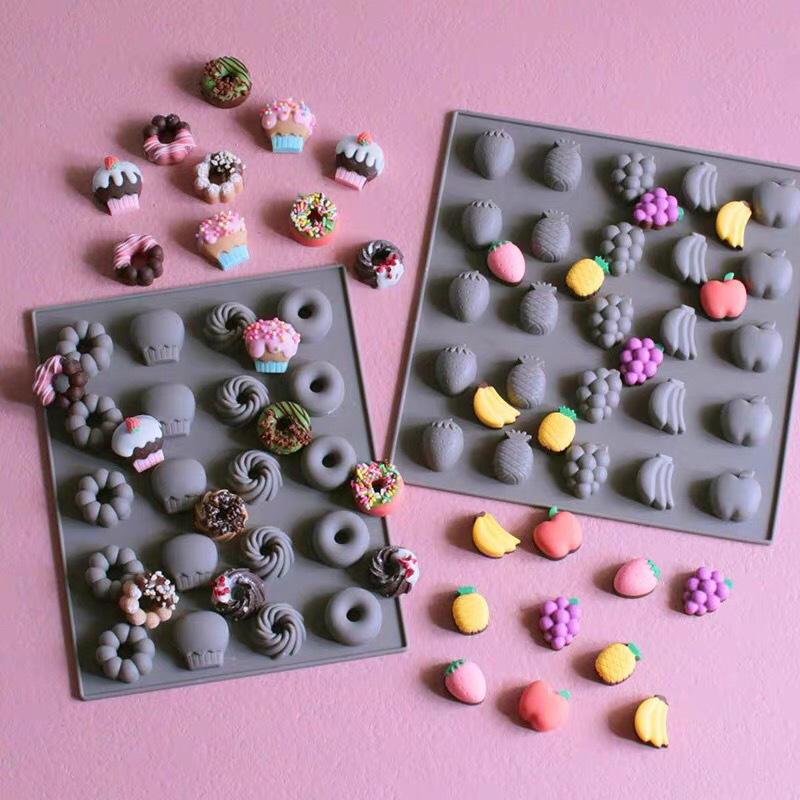Multicavity Fruit Silicone Cho - Donut Mold Silicone reseña y precio