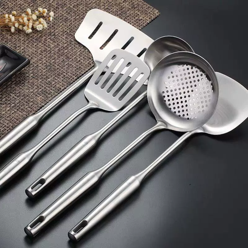 304 Stainless Steel Wok Spatul - Okonomiyaki Spatula reseña y precio