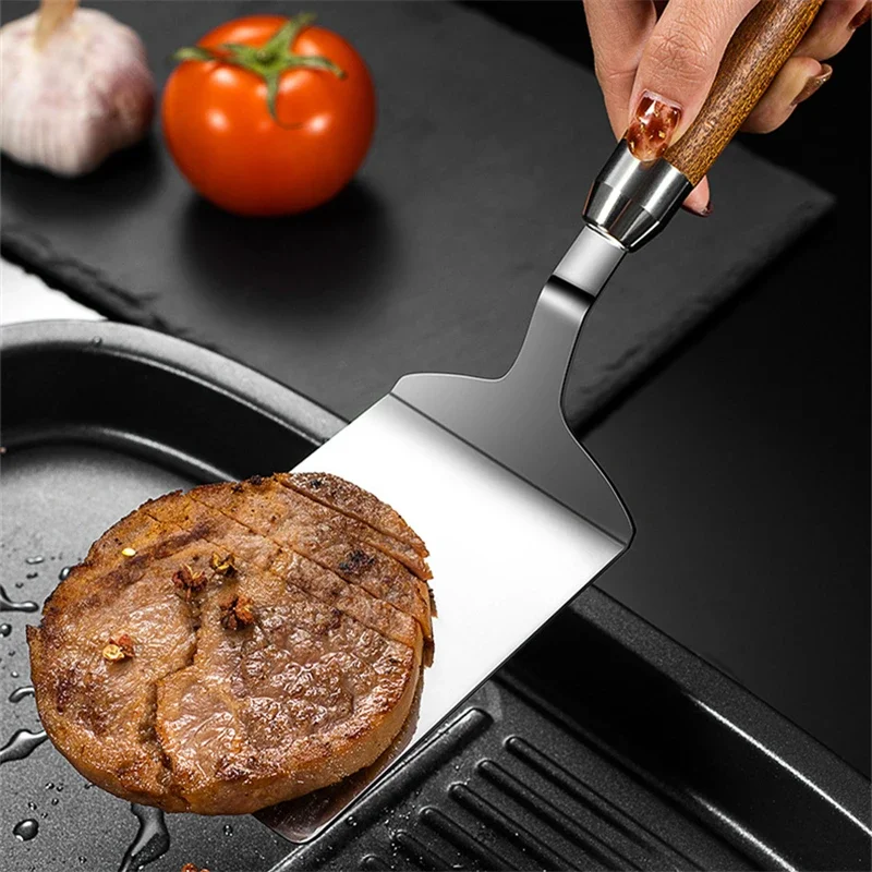 Stainless Steel Square Head St - Okonomiyaki Spatula reseña y precio