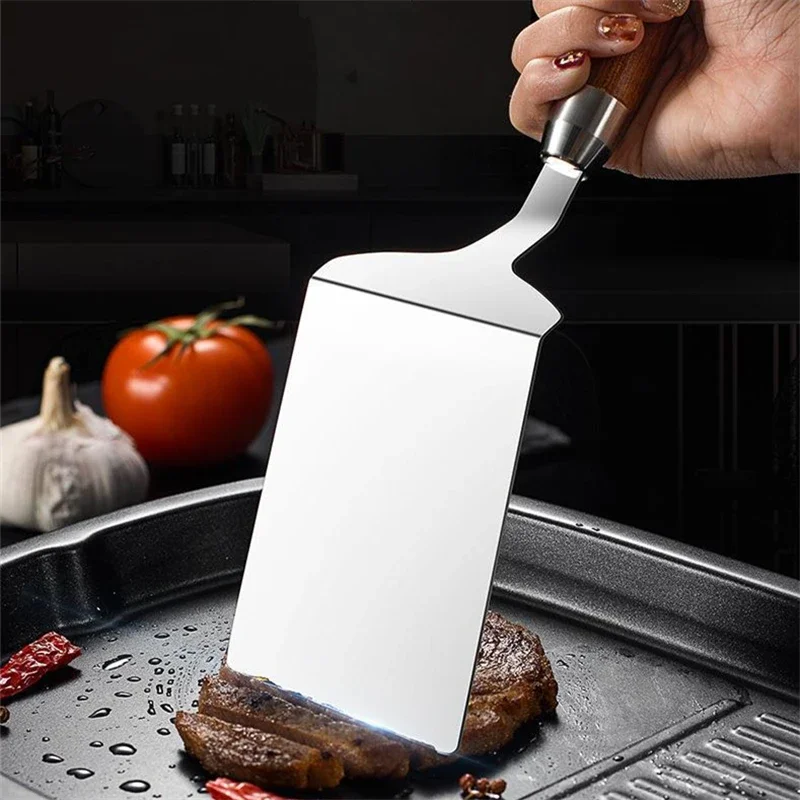Stainless Steel Square Head St - Okonomiyaki Spatula reseña y precio