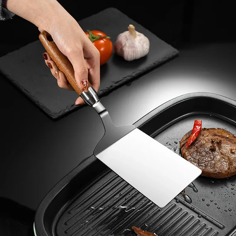 Stainless Steel Square Head St - Okonomiyaki Spatula reseña y precio