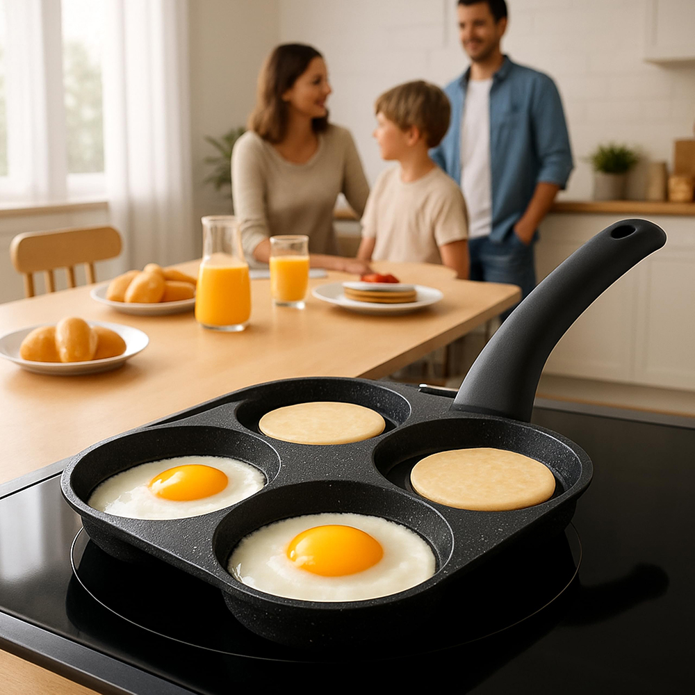 Egg Frying Pan Nonstick Pancak - Mini Pancake Griddle reseña y precio