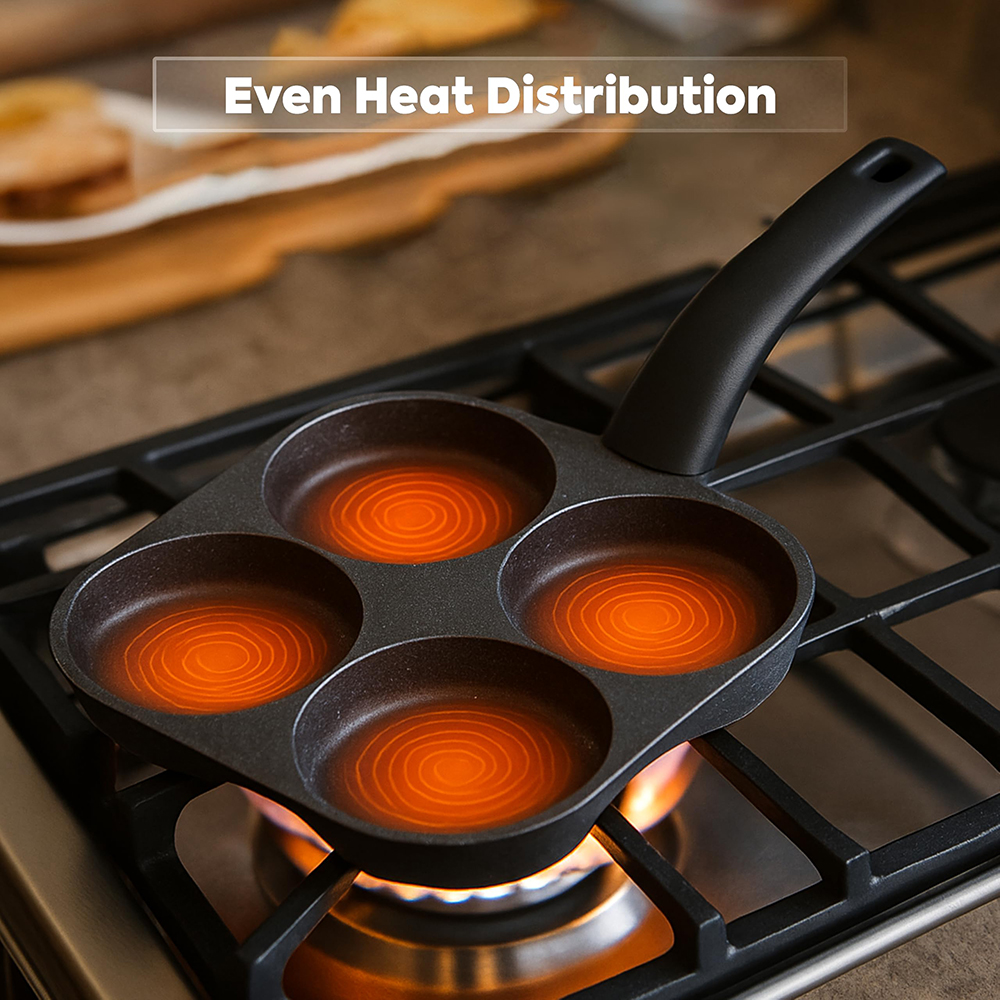 Egg Frying Pan Nonstick Pancak - Mini Pancake Griddle reseña y precio