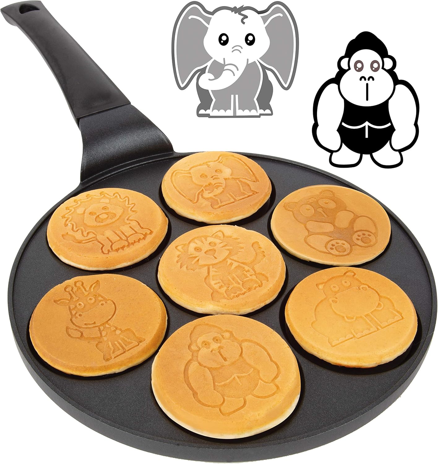 Animal Mini Pancake Pan - Make - Mini Pancake Griddle reseña y precio