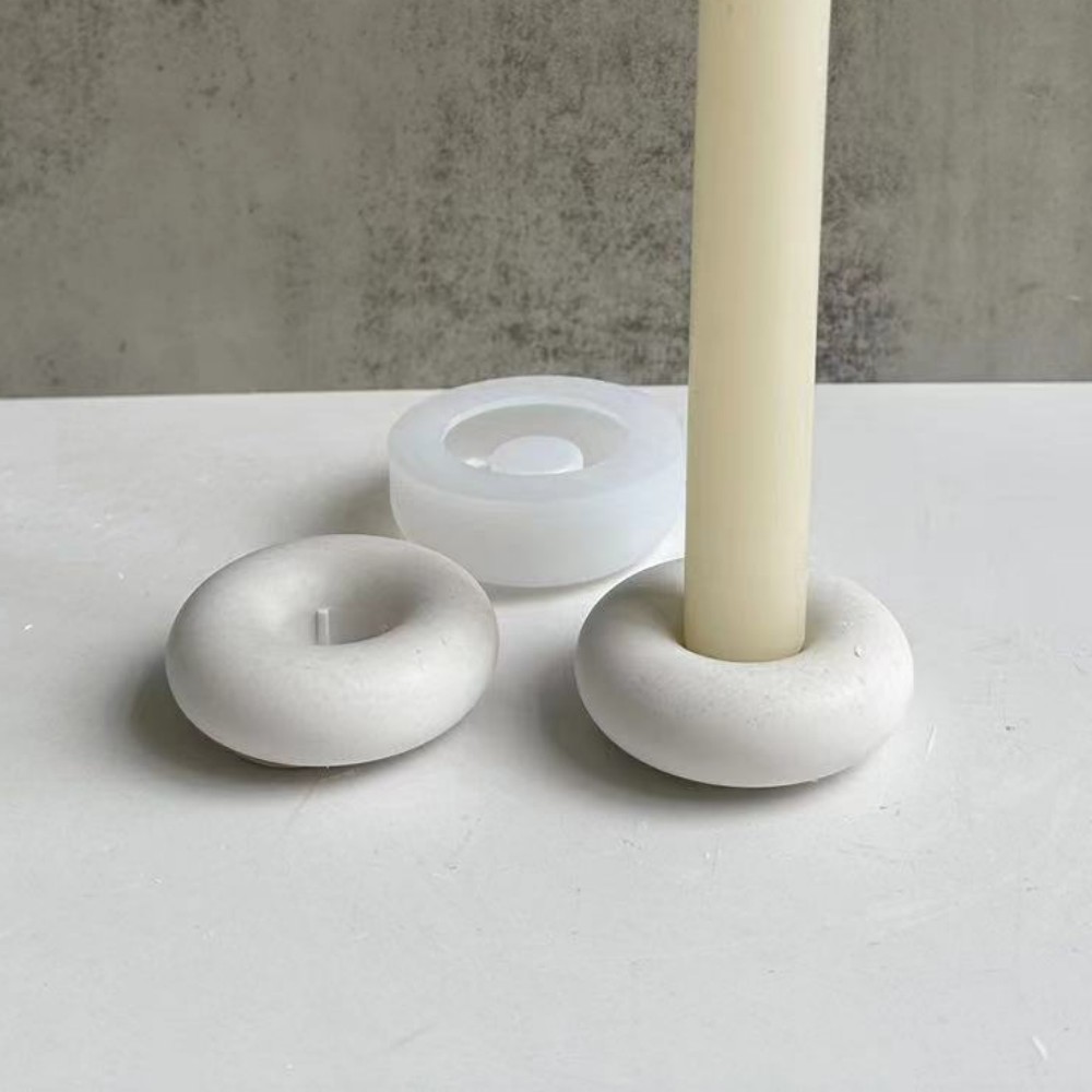 Circular Donut Candle Holder S - Donut Mold Silicone reseña y precio