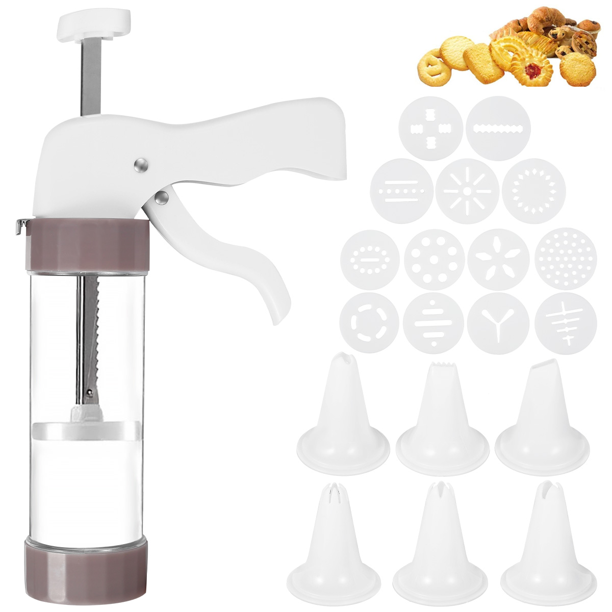 Cookie Press Set Cookie Press  - Churros Maker Gun reseña y precio