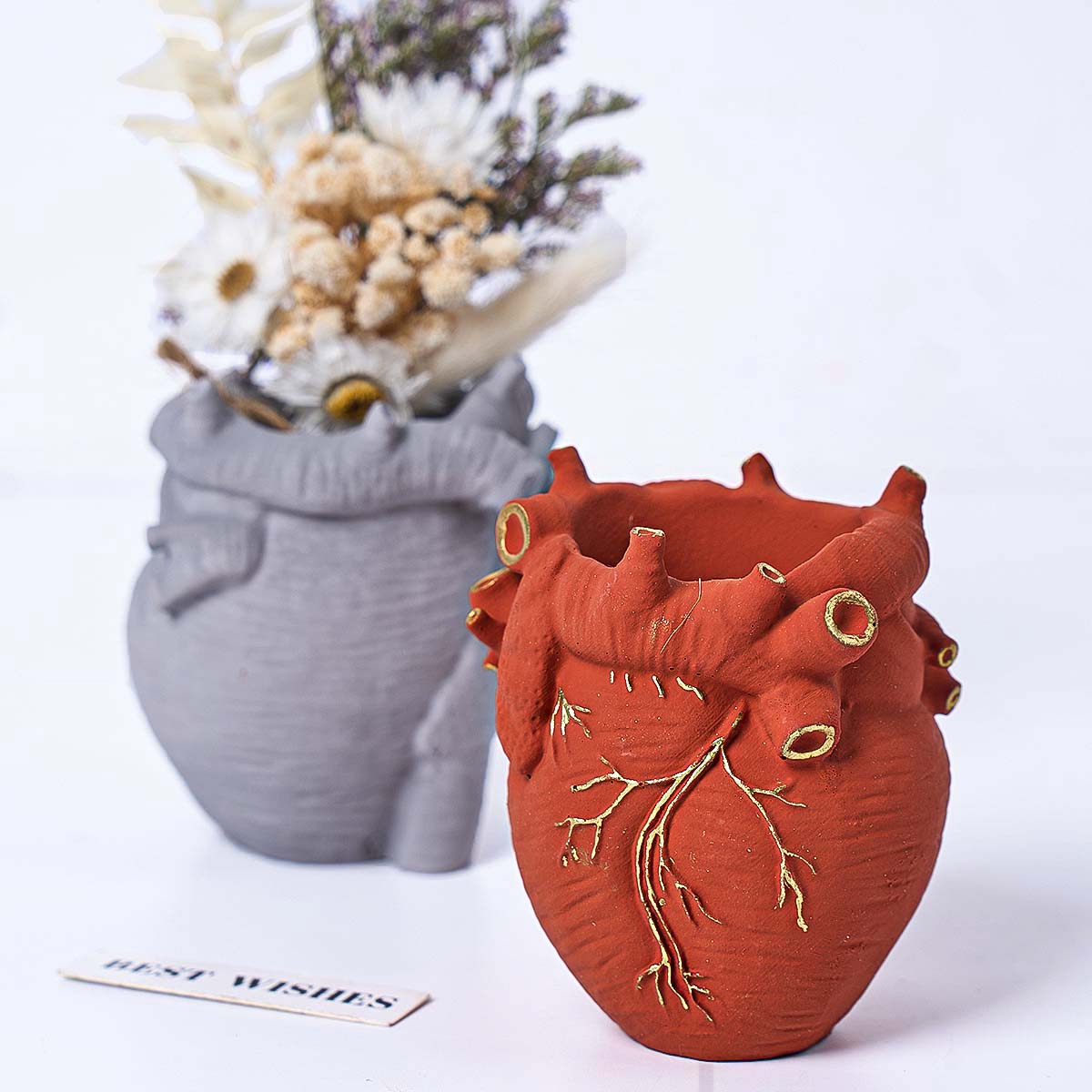 Simulation Heart Vase Silicone - Potsticker Mold reseña y precio