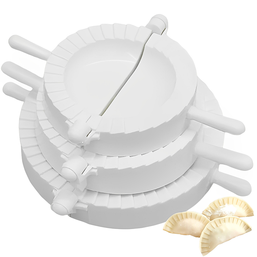 3pcs/set 7-10cm Plastic Dumpli - Dumpling Press Set reseña y precio
