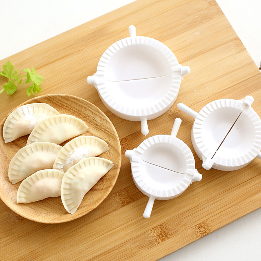 3pcs/set 7-10cm Plastic Dumpli - Dumpling Press Set reseña y precio