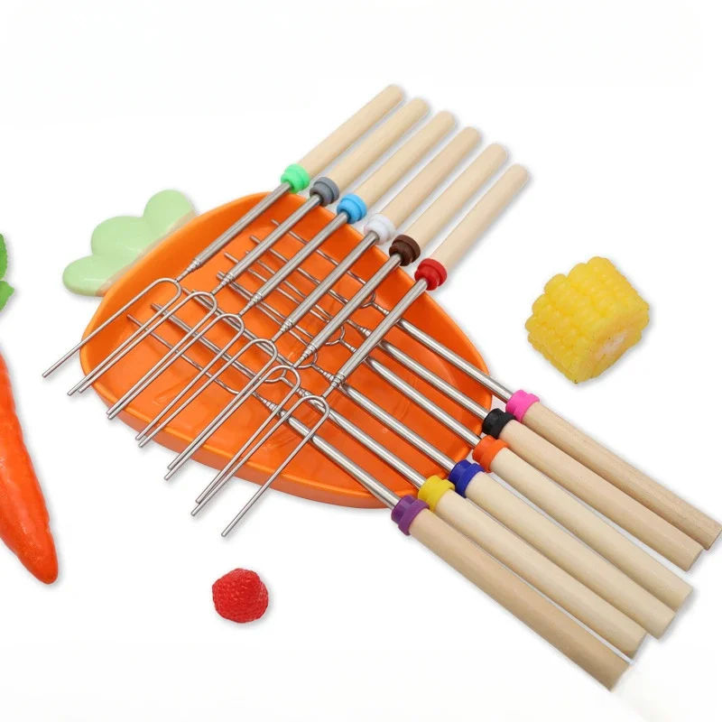 12pcs Telescoping Barbecue For - Hot Dog Press reseña y precio