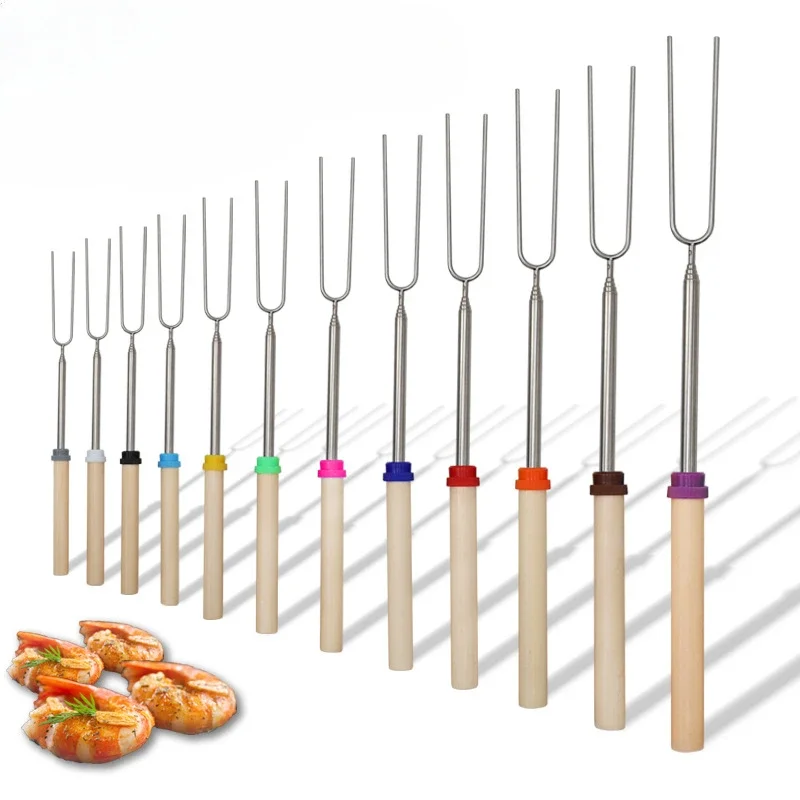 12pcs Telescoping Barbecue For - Hot Dog Press reseña y precio
